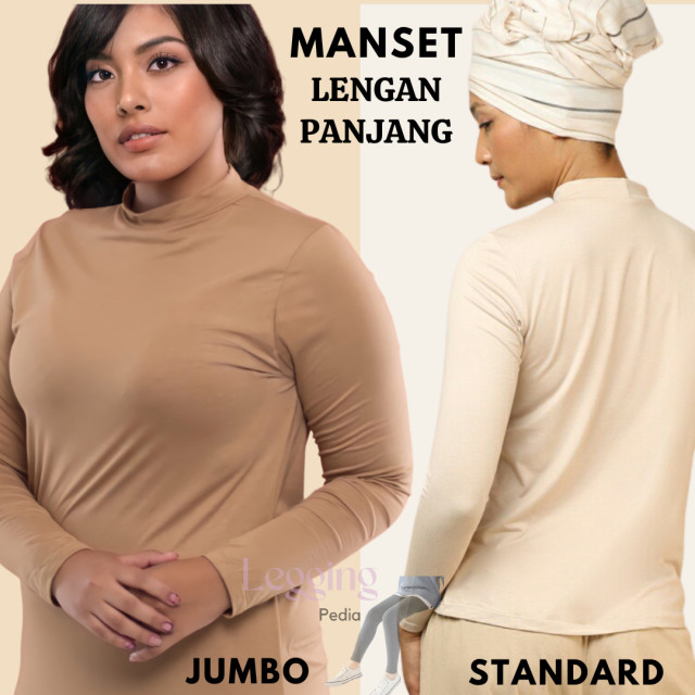 manset premium lengan panjang manset lengan panjang bahan licin manset spandex lengan panjang