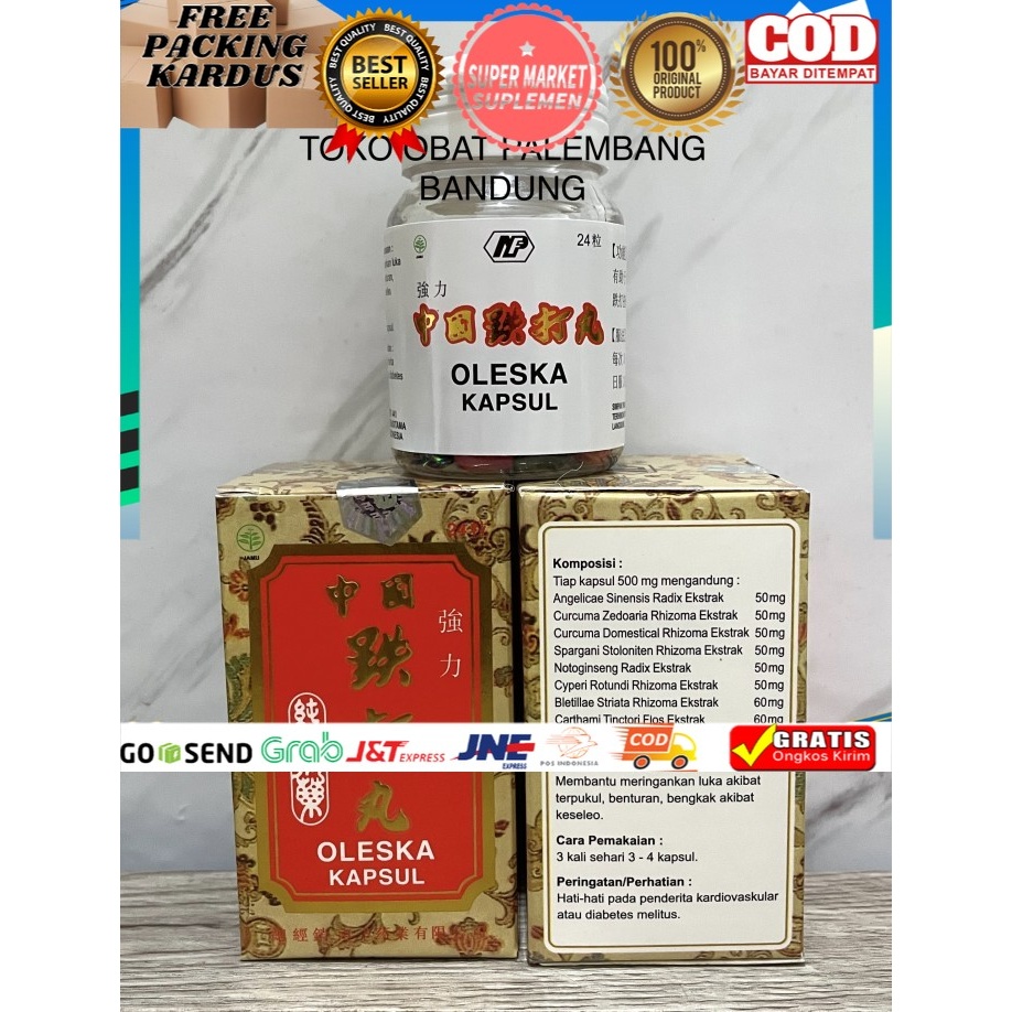 BISA COD/BAYAR DITEMPAT OLESKA KAPSUL CHINESE TIE TA WAN PROMO-ORIGINAL 100% AMAN AMPUH TERLARIS