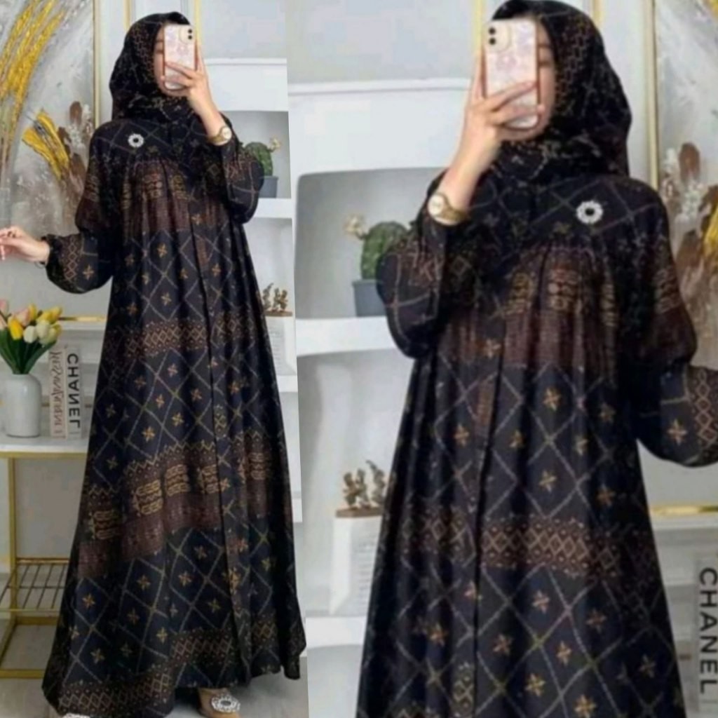 [HOT NEW]  GAMIS ETNIK RAYON PREMIUM / GAMIS SILANG BELAKANG / GAMIS LYBEL  / GAMIS RAYON PREMUIM DI
