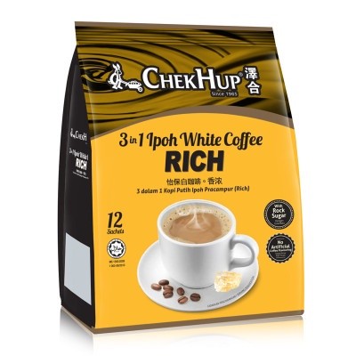 

ChekHup 3 in 1 Ipoh White Coffee Rich 12 x 40 g