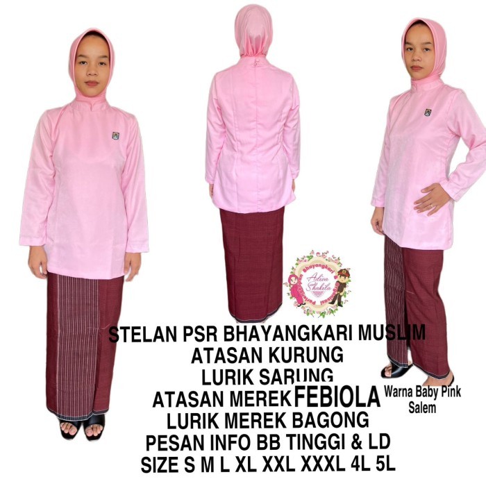 Mark PSR BHAYANGKARI MUSLIM BAJU KURUNG - M