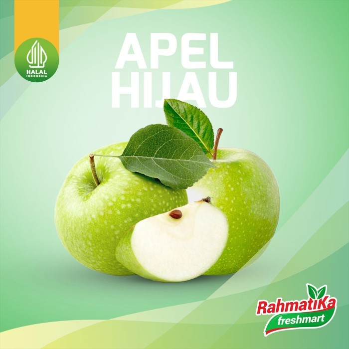 Apel Hijau Segar / Buah Apel Hijau Fresh 1 Kg (Buah Segar)