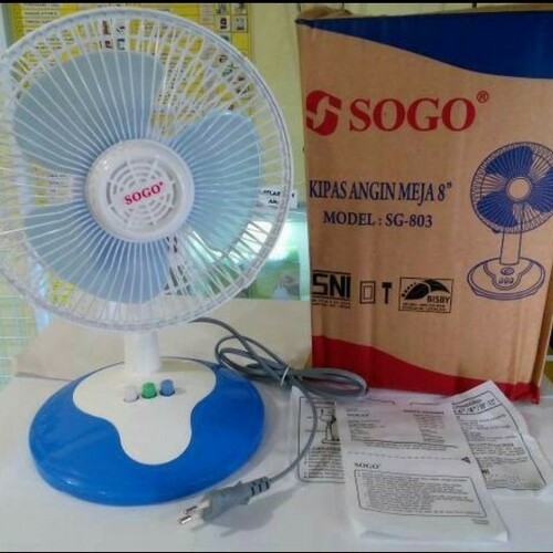 SOGO Kipas Angin Desk Fan / Kipas Duduk / Kipas Meja 8"