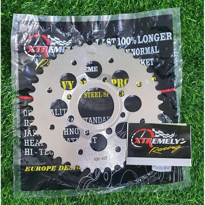 GIR GEAR BELAKANG HONDA TIGER UKURAN 520H - 39T, 40T - 520-39T