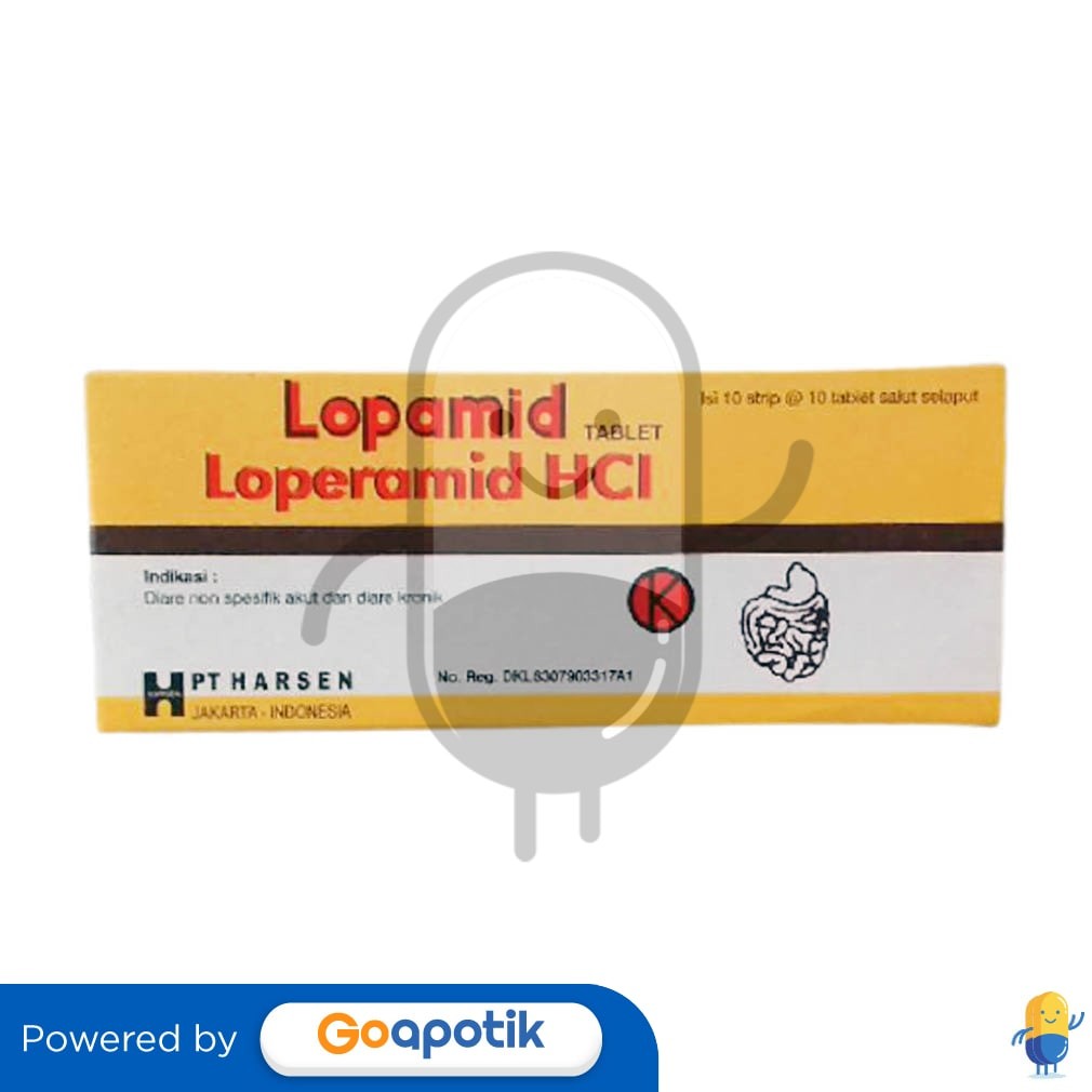Lopamid 2 Mg Box 100 Tablet