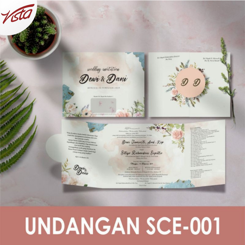 Blangko   Griya sce-001     putussibau  Wedding Invitation