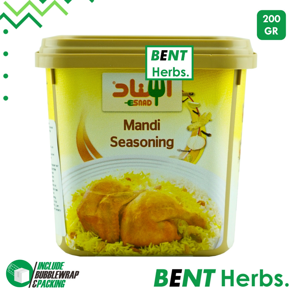 

Bumbu Masak Instant Lezat Esnad Mandi 200 Gr Khas Timur Tengah Berkualitas BPOM Original Produk Saudi