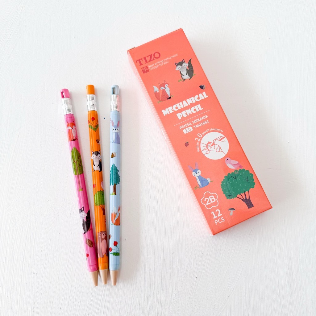 

PENSIL MEKANIK 2 MM / MECHANIC PENCIL 2MM KARAKTER LUCU