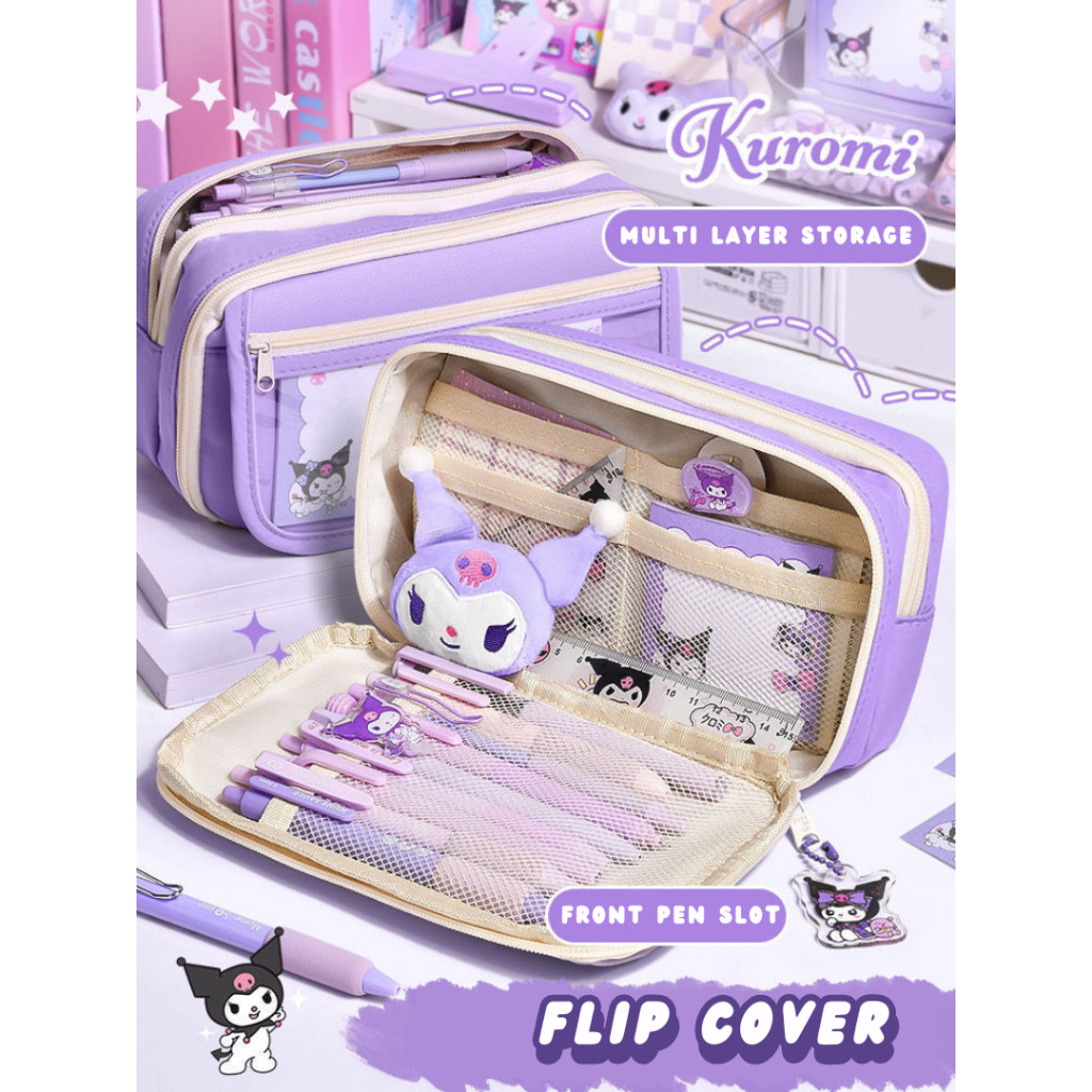 

JAMIN MURAH !!!Yuumi Mimi Pencil Case Kotak Pensil Kuromi Alat Tulis Back To School Lucu Aksesoris Sekolah - K1A(BISA LANGSUNG ORDER)