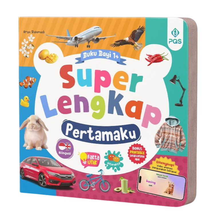 Boardbook Bayi Pertamaku Superlengkap - Pustaka Qur’an Sunnah | Buku Edukasi Anak Islami