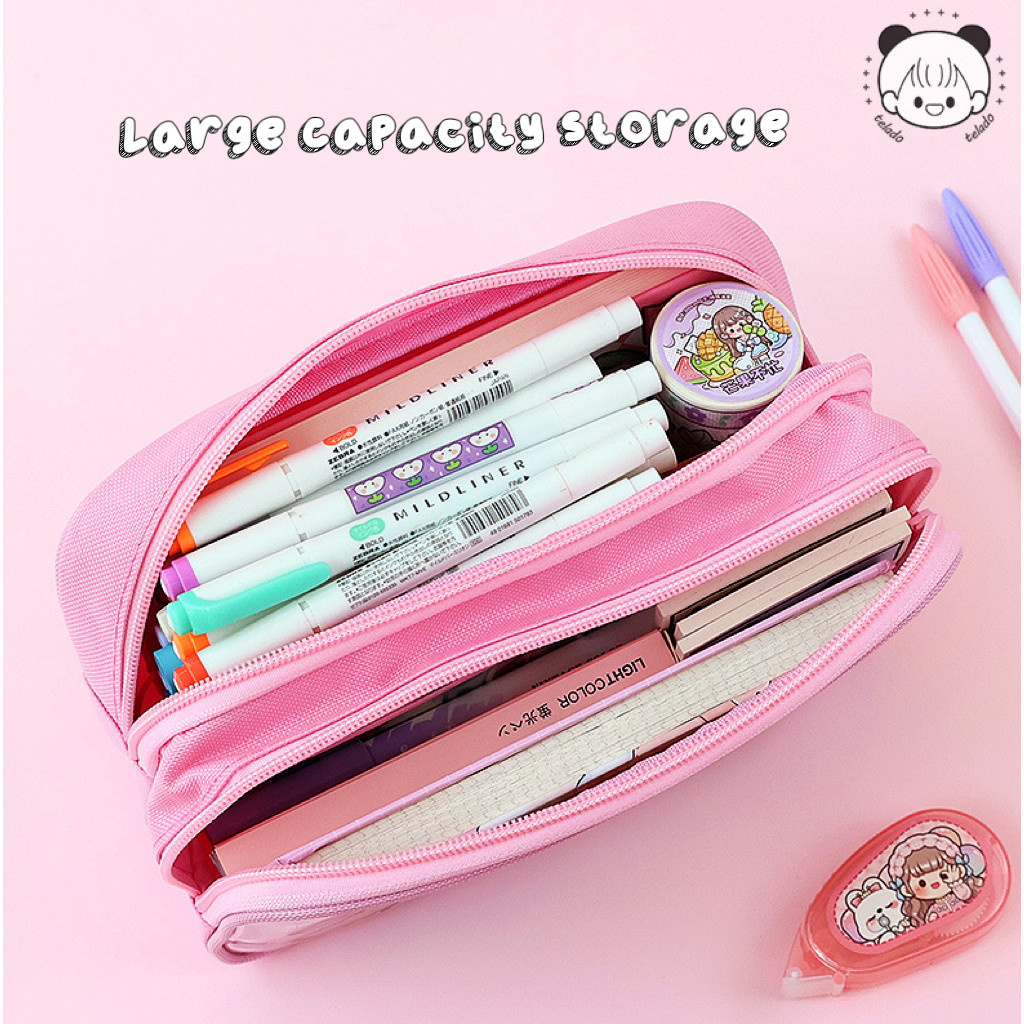 

JAMIN MURAH !!!Kotak Pensil Dodogirl 3 In 1 /Tempat Pena Pulpen Aesthetic TLD125(BISA LANGSUNG ORDER)