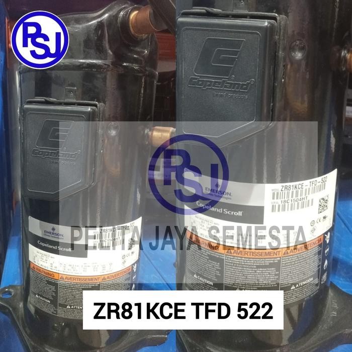Kompresor Copeland ZR81KCE-TFD-522 / Compressor Copeland ZR81KCE-TFD-522 SCROLL COMPRESSOR / ZR81KCE