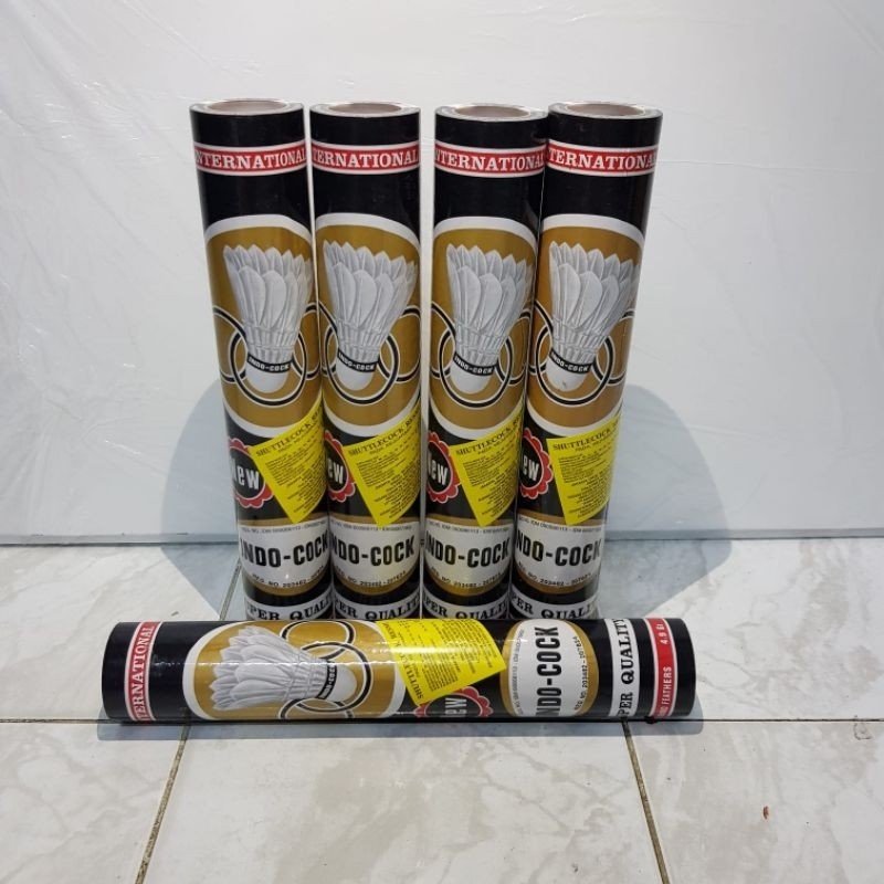 ShuttleCock INDOCOCK HIJAU 3 IN 1 / INDOCOK MERAH / INDOCOCK HITAM ORIGINAL 100%