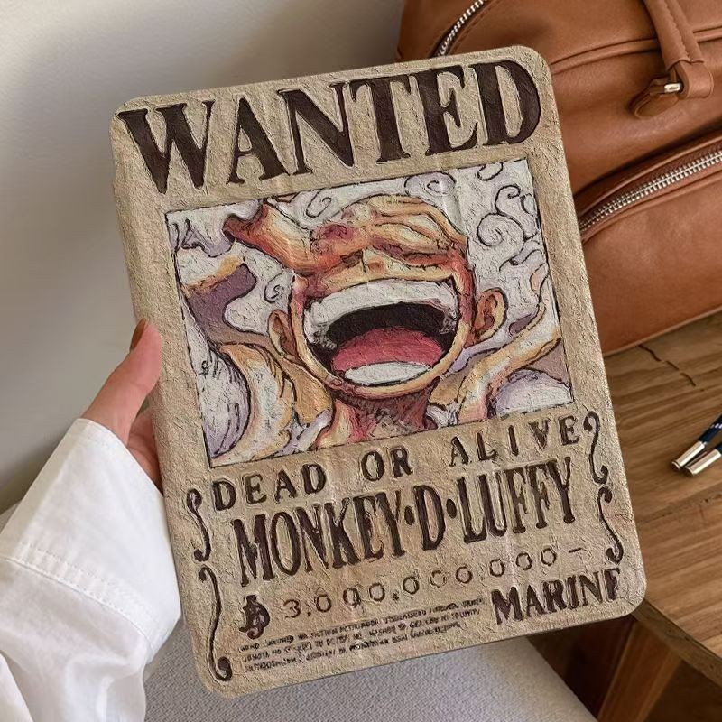 ONE PIECE Case ipad Anti Jatuh | slot stylus | Desain cantik | Beragam warna | Cocok untuk ipad Air 