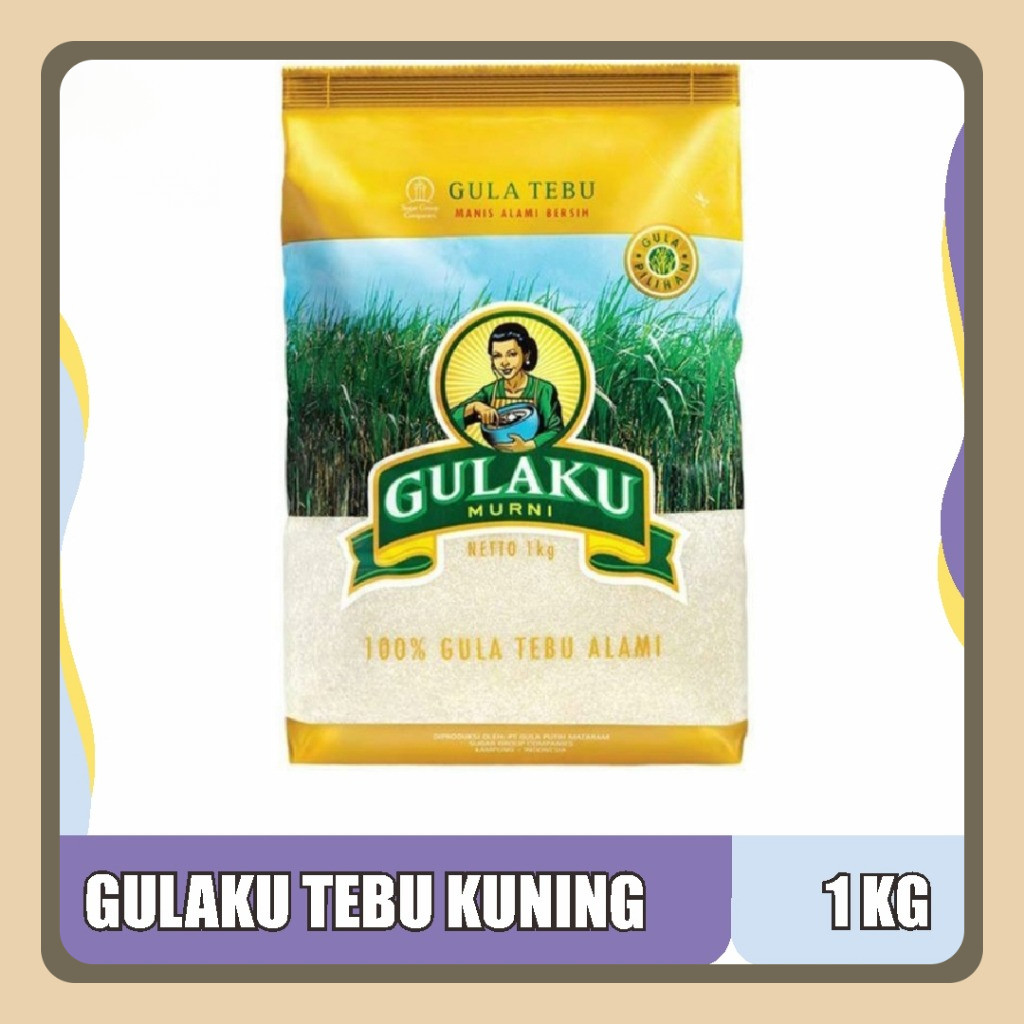 

Gulaku Tebu Kuning Murni Alami 1 KG