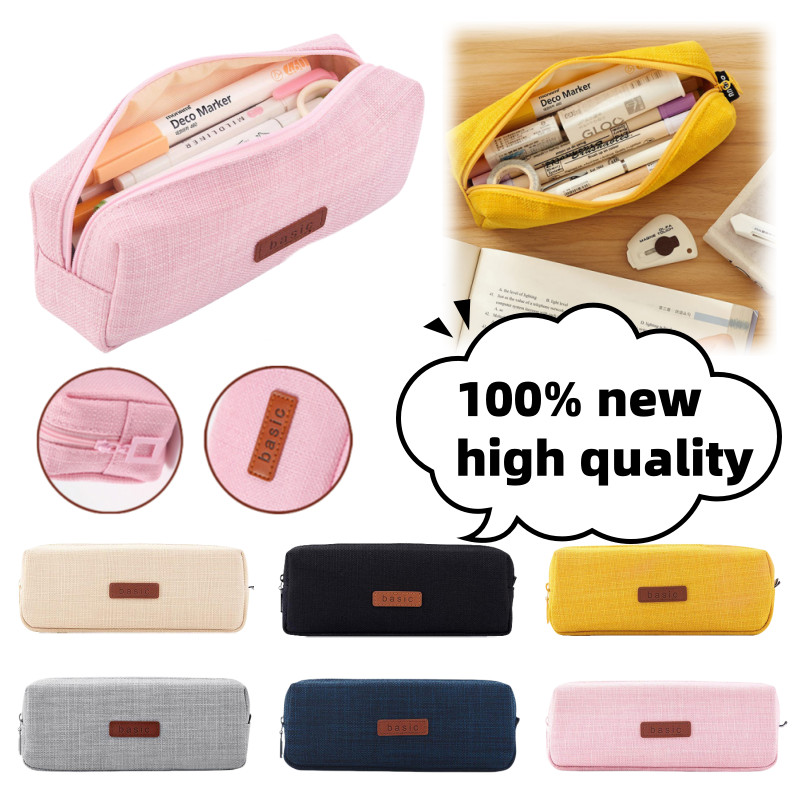

Pencil Case Bag for Girls and Boys Kawaii Washable Pen Box Multicolor Optional Cute Pen Pou Back To Sool Stationery Supplies