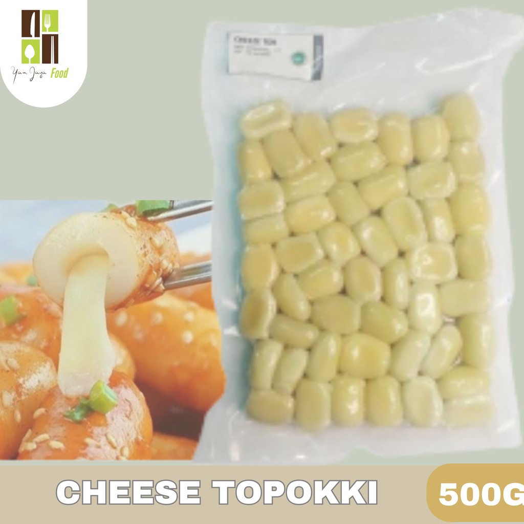 

Cheese Teok 500GR / Cheese Topokki / Topokki Isi Keju