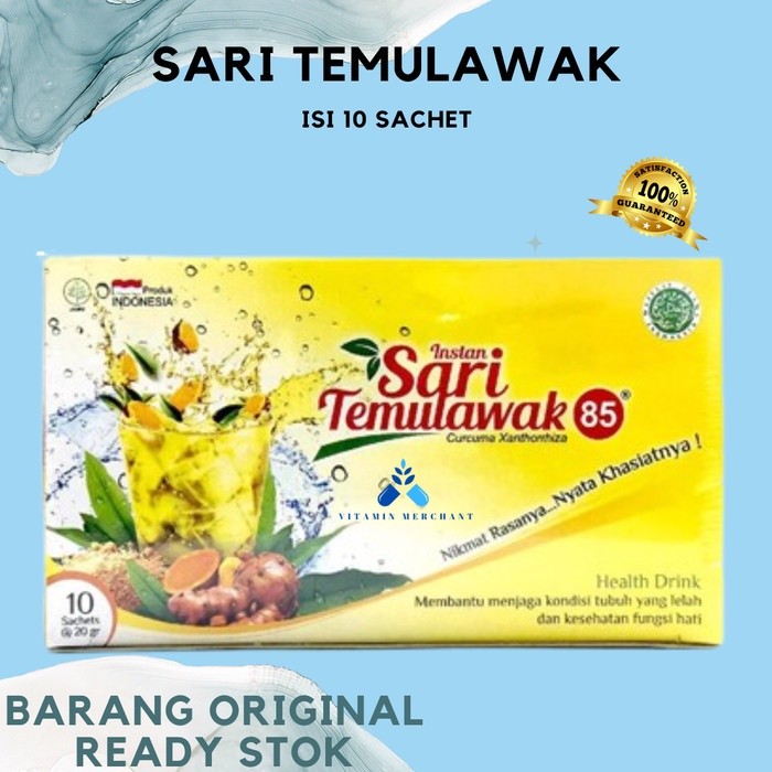 

Deli 85 - Sari Temulawak Natural 10's Minuman untuk Kesehatan Liver - Pharma Mart