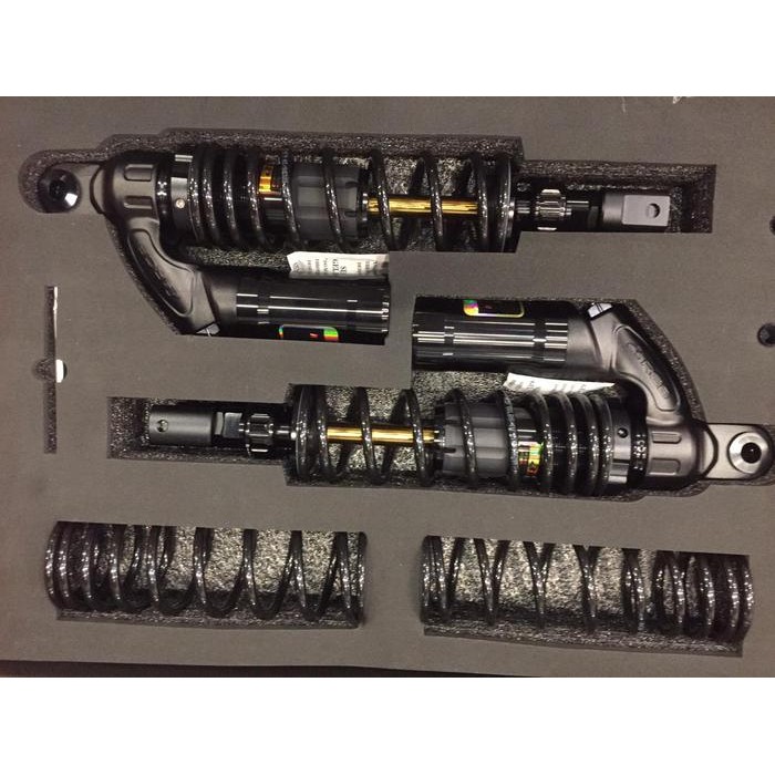 SHOCK RCB BLACK V SERIES YAMAHA XMAX UKURAN 350 MM | SHOCK RCB ORI