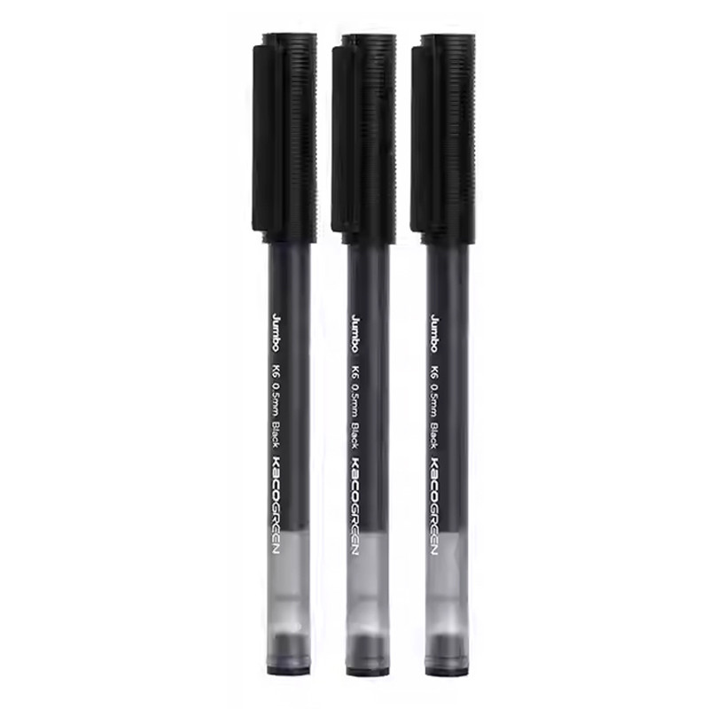 

KACO JUMBO Gel Pen Set Large Capacity Ink (can Write 1600m) 0.5mm Quick Dry Ink Writing Sign Pen School Office Stationary