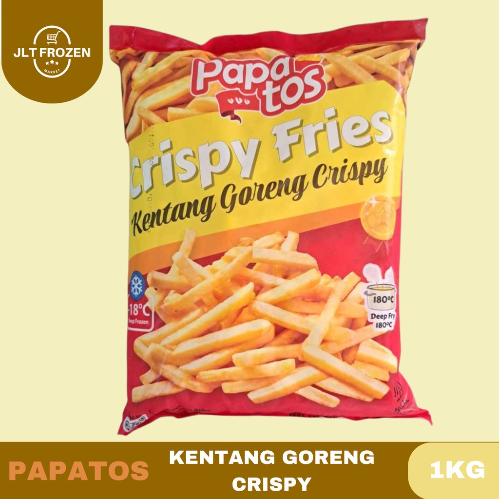 

Papatos Crispy Original / French fries Kemasan 1kg