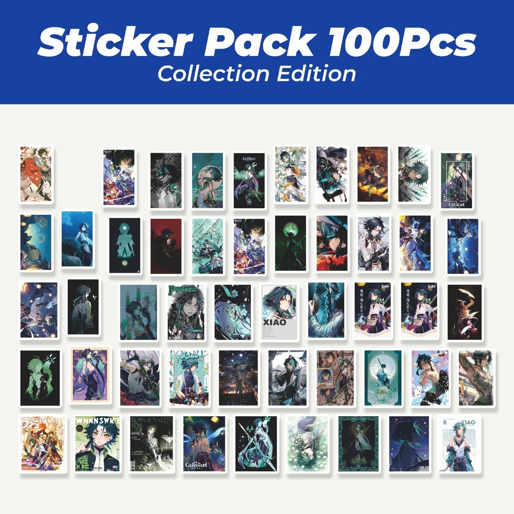 

Hot Stiker Anime Genshin Impact XIAO Lucu Anti Air Stikers Berperekat Waterproof Sticker Decal Buat Motor Helm Buku Journal Koper Casing HP Laptop Botol Minum