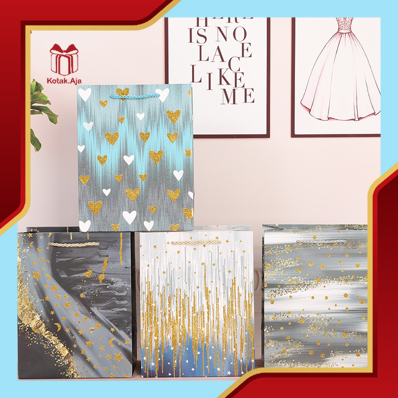 

Paper Bag Motif / Goodiebag Motif / Paper Bag Bunga / Goodiebag Bunga / Paper Bag Ultah / Goodiebag Ultah I AM01E2-AM04E2