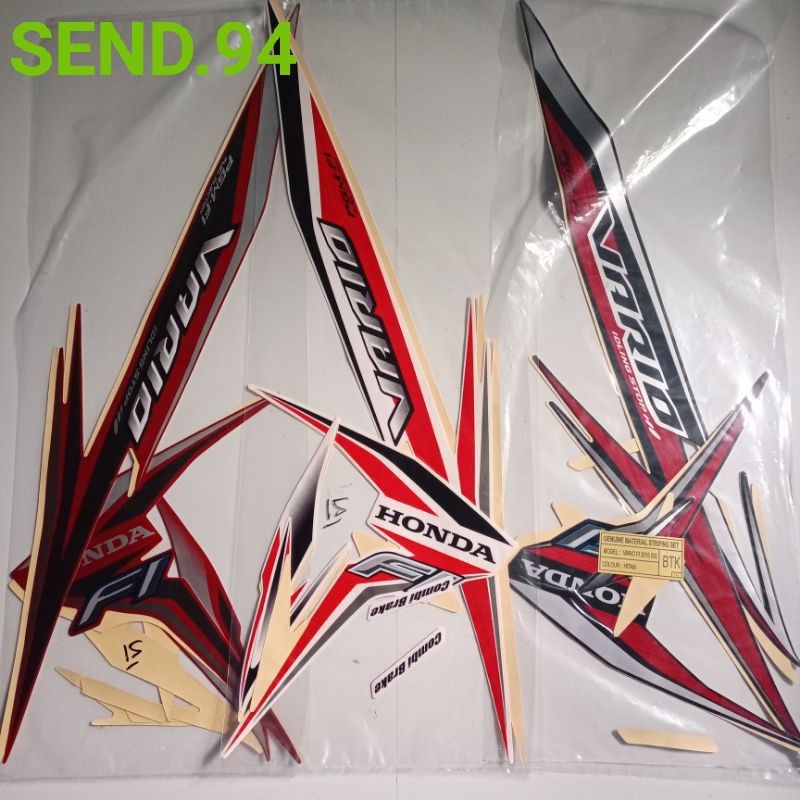striping sticker Honda Vario 110 fi 2015 2016