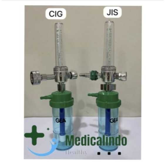 Regulator Oksigen Dinding GEA YR-86-1 / wall Oxygen regulator GEA YR 86 1