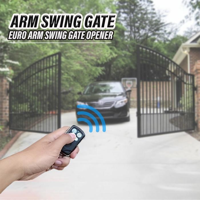 

Arm Swing Gate Automatic 150kg Opener Otomatis Mesin Pintu Gerbang - Bracket Arm