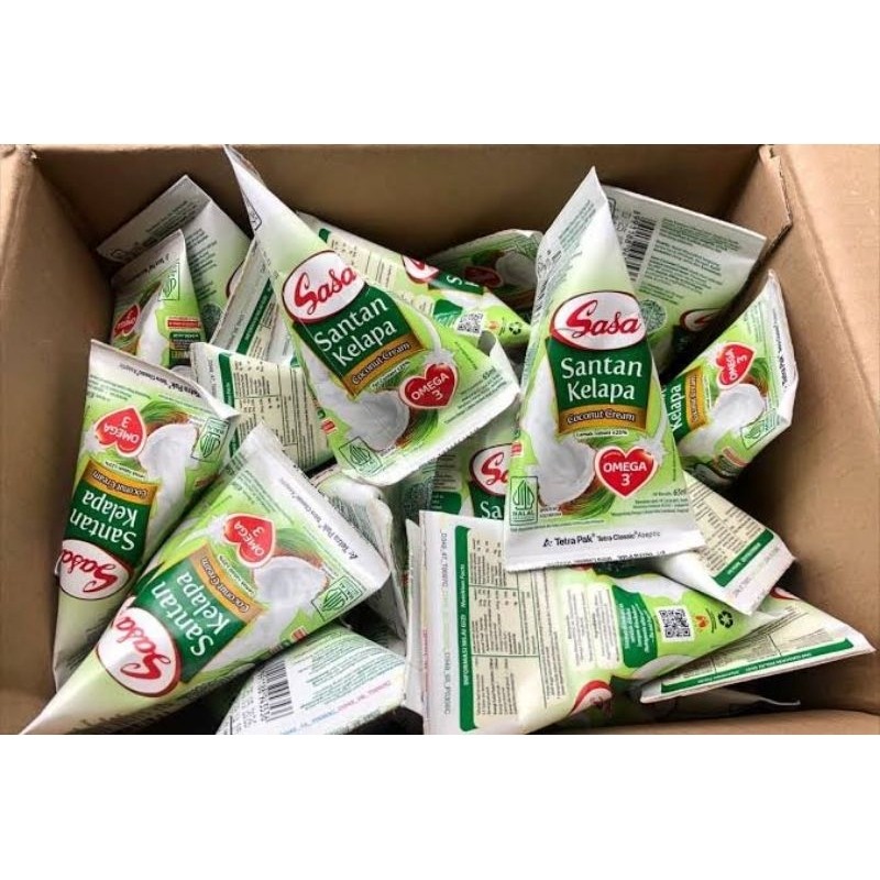 

Sasa Santan 65ml 1dus Isi 32 (Packing Aman) Exp Nov 2026 Ready Siap Kirim new