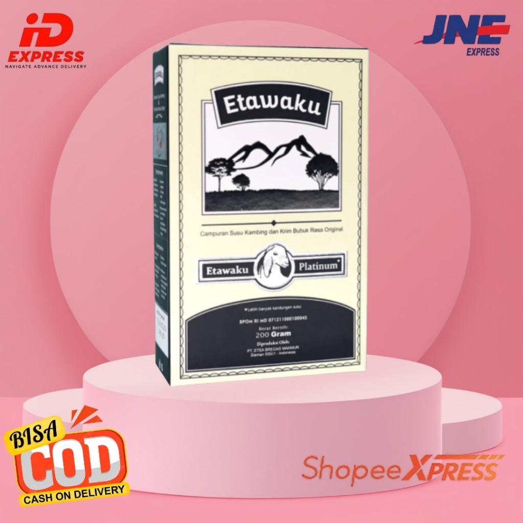 

Susu Kambing Etawa - Etawaku Platinum Krimer Bubuk Rendah Lemak Tingkatkan Kekebalan Tubuh & Atasi Gangguan Pernapasan Pernafasan Asma Bronkhitis Pneumonia Isi 200gr