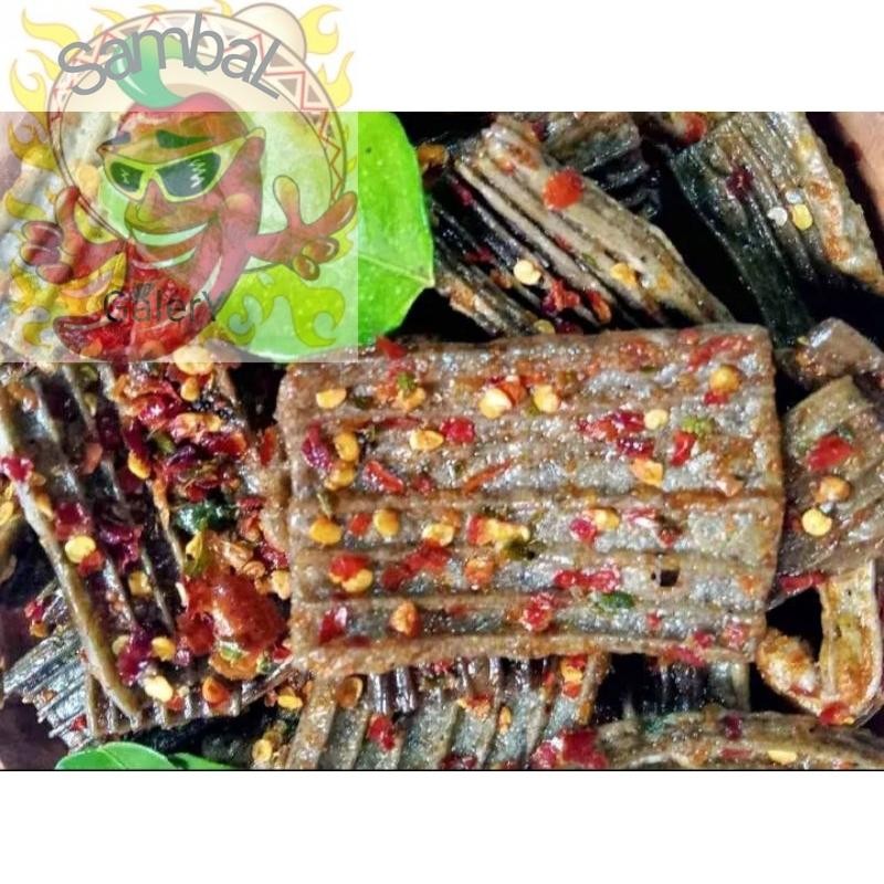 

SambaL Galery Seblak Kering Kerupuk Jengkol PedaS Gurih Daun Jeruk 500 Gram