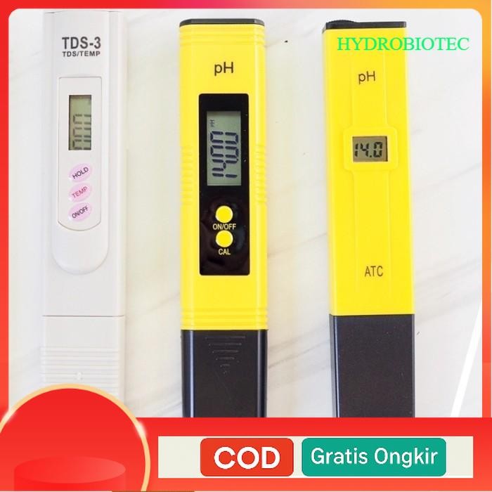 PAKET PH Meter dan TDS Meter TDS dan PH Meter PH Tester PH Meter Digital TDS 3