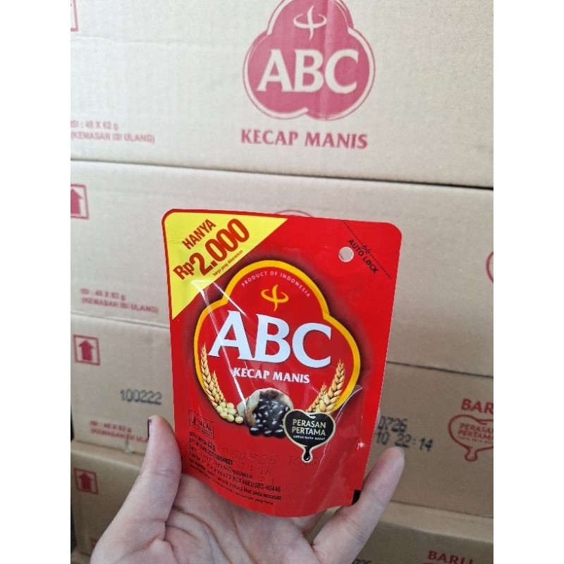 

ABC Kecap Manis Berkualitas Tinggi 1 Dus Isi 48pcs