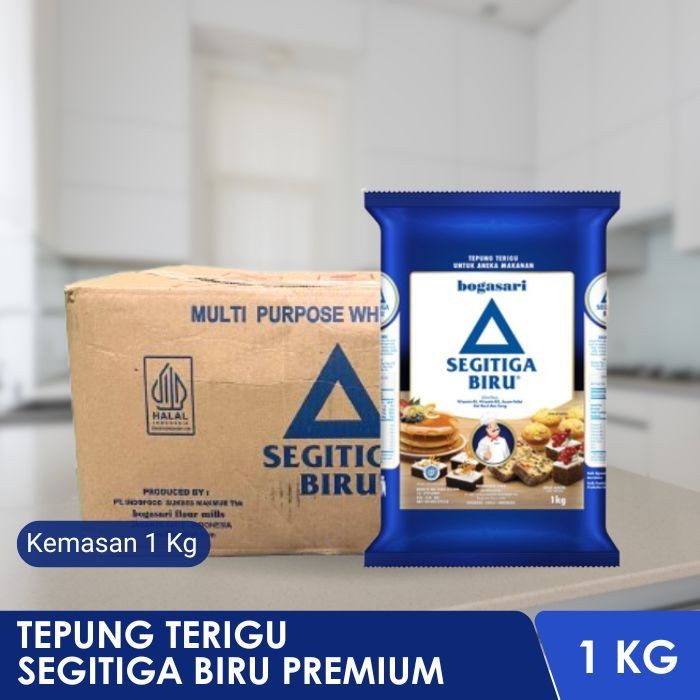 

Tepung Terigu SEGITIGA BIRU Premium 1 Kg