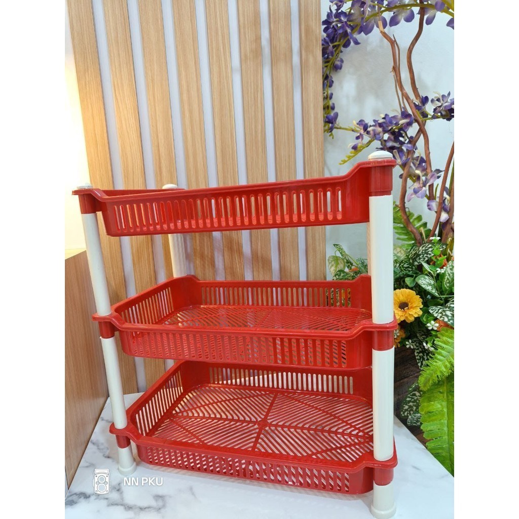 Rak Cabe / Rak Bumbu GM 3 Susun- rak bumbu dapur/rak bumbu serbaguna