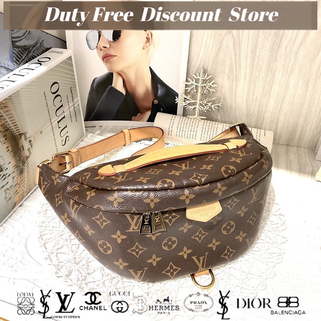 Tas Pinggang Louis Vuitton / Tas Bahu Kewajiban / Tas Dada untuk Wanita (m43644) Garansi Dua Tahun A