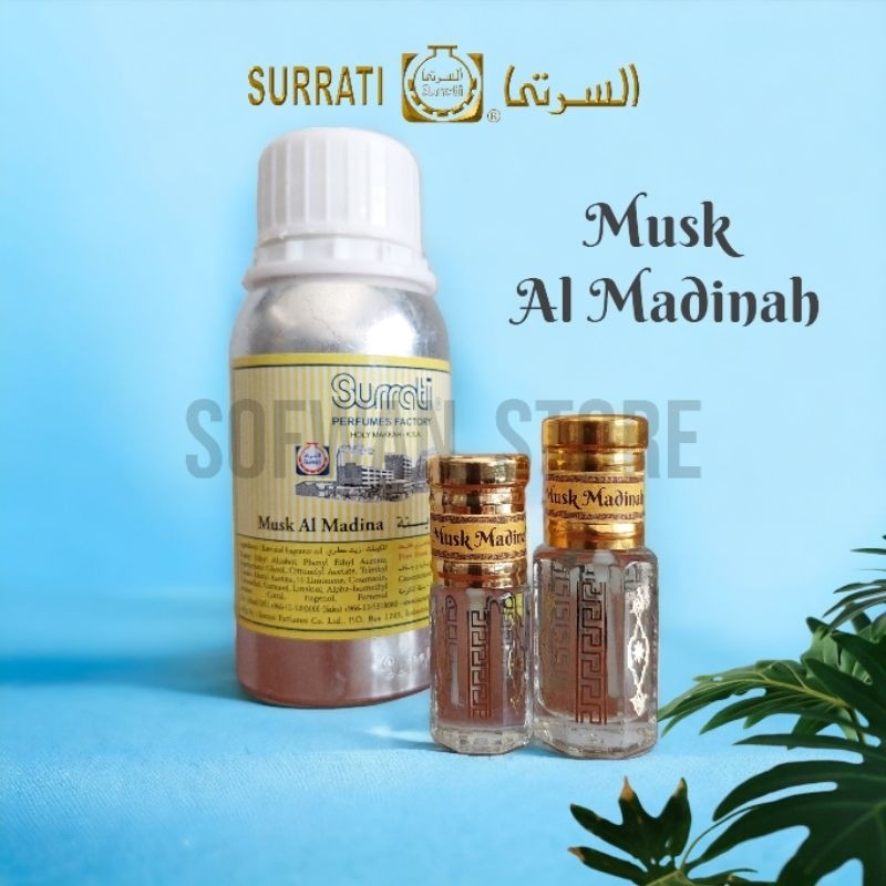 Parfum Original Surrati Musk Madinah - Bibit Parfum Surrati non alkohol aroma misik madinah