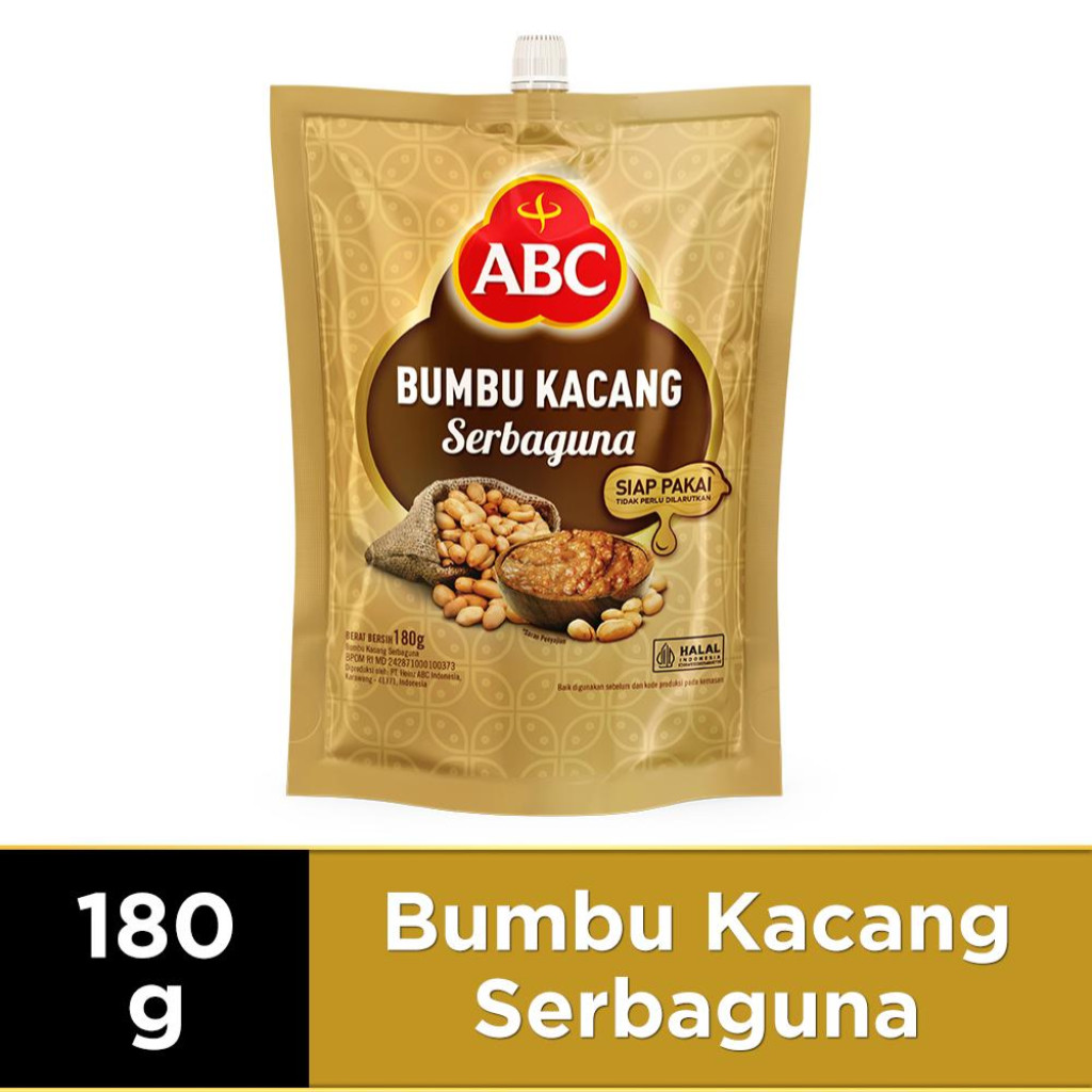 

ABC Bumbu Kacang Serbaguna 180g Creamy Praktis