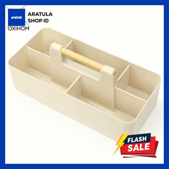 

Oxihom Kotak Tool Box Tempat Perkakas Kotak Penyimpanan Serbaguna Mainan Kotak Obat Plastik - Khaki