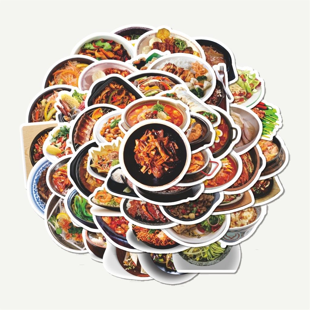 

Sticker Pack Stiker Real Delicious Food Series 1 [Seri Makanan Lezat] | Sticker TUMBLR | Stiker LAPTOP KOPER HELM