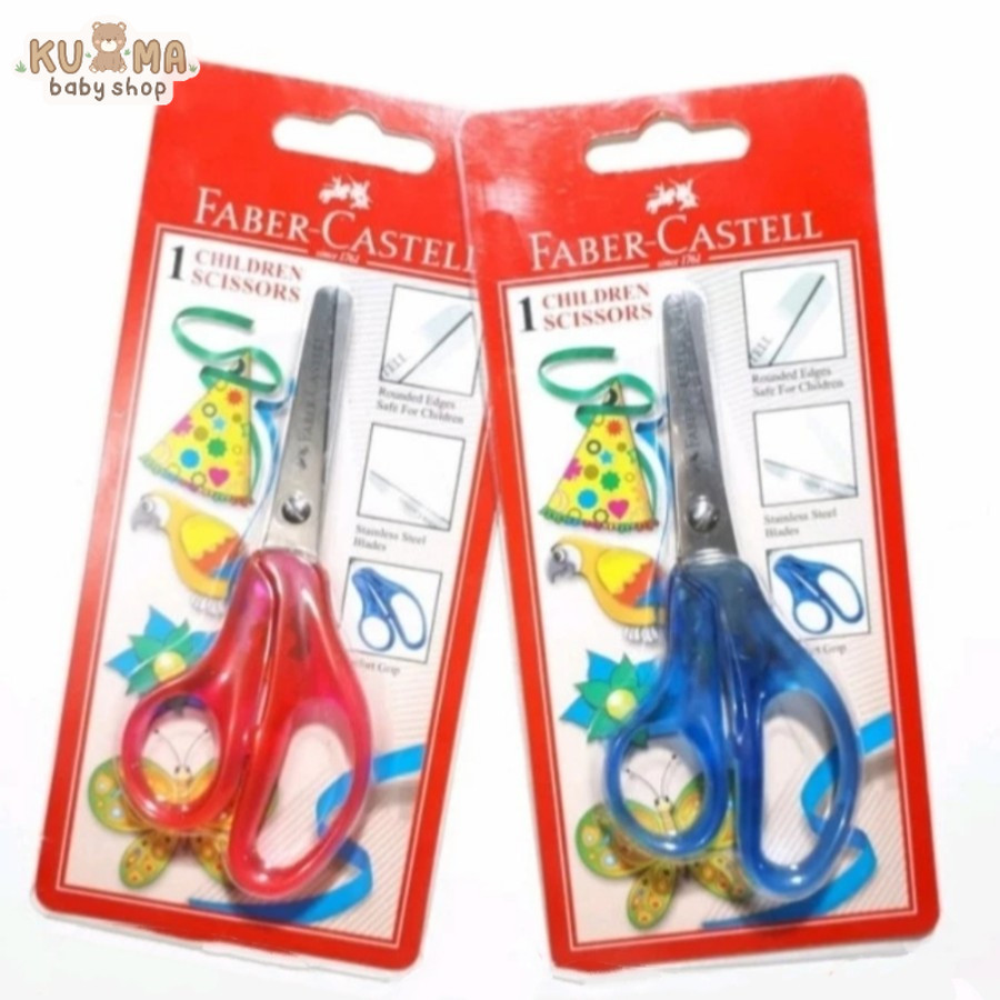 

Faber Castell Children Scissors / Gunting anak 180769