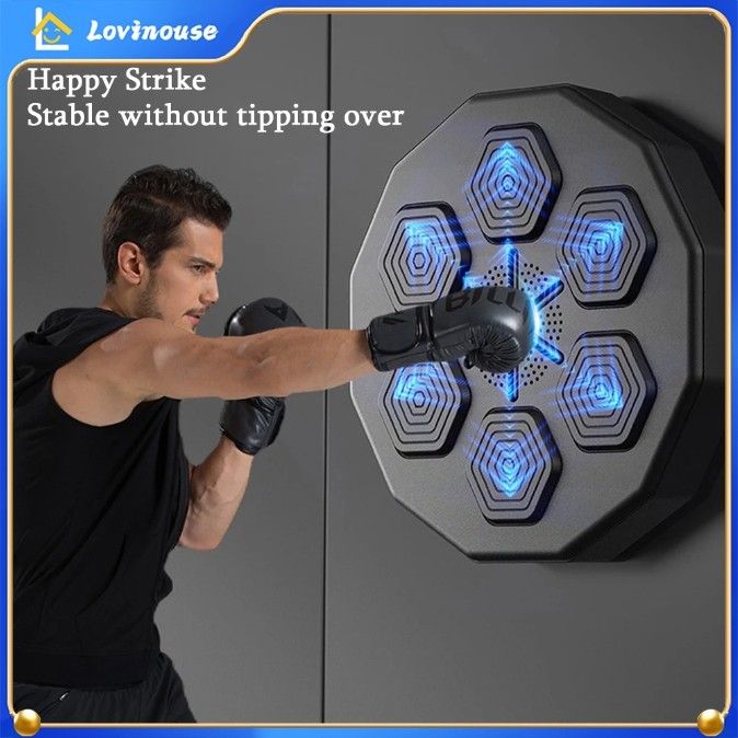 NEW PRODUK Music Boxing Machine Wall Mounted Household Music Boxing Machine Wall Target blv TERLARIS