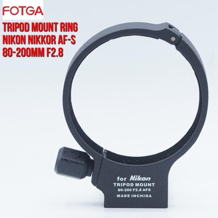 FOTGA Metal Tripod Collar Mount Ring 1/4 for Nikon Nikkor AF-S 80-200mm f/2.8D F2.8 Zoom Lens Duduka