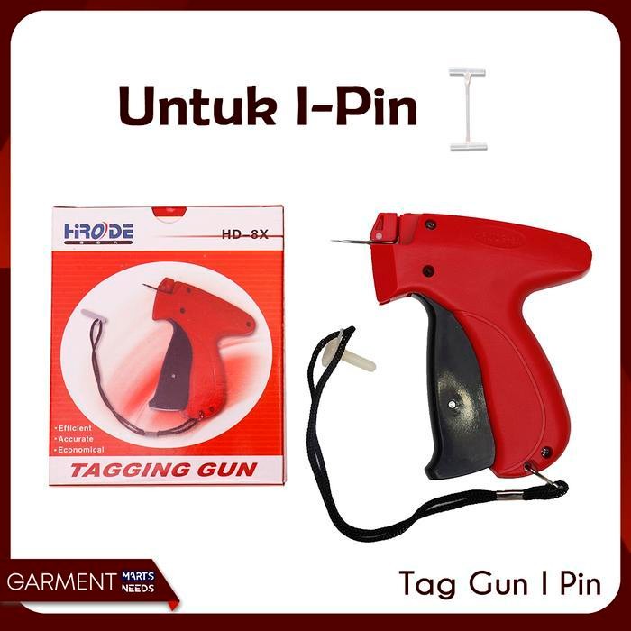 

[Produk Baru Berkualitas Garansi] Tag Gun I Pin Merek Hirode Merah Alat Tembak Tag Pin Halus - Merah Paling Laris