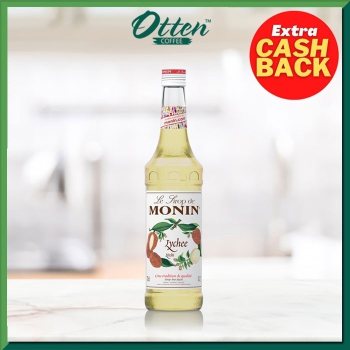 

Monin - Syrup Lychee (700 ML) - Sirup Minuman Rasa Leci