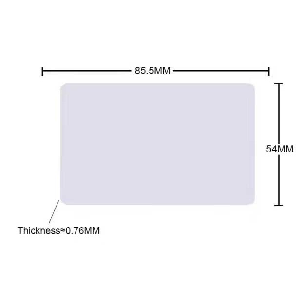 

5/10pcs 13.56Mhz Card MF S50 IC Smart RFID Card Tag 0.8mm Thin For Access Control Time Attendance System ISO14443A Proximity