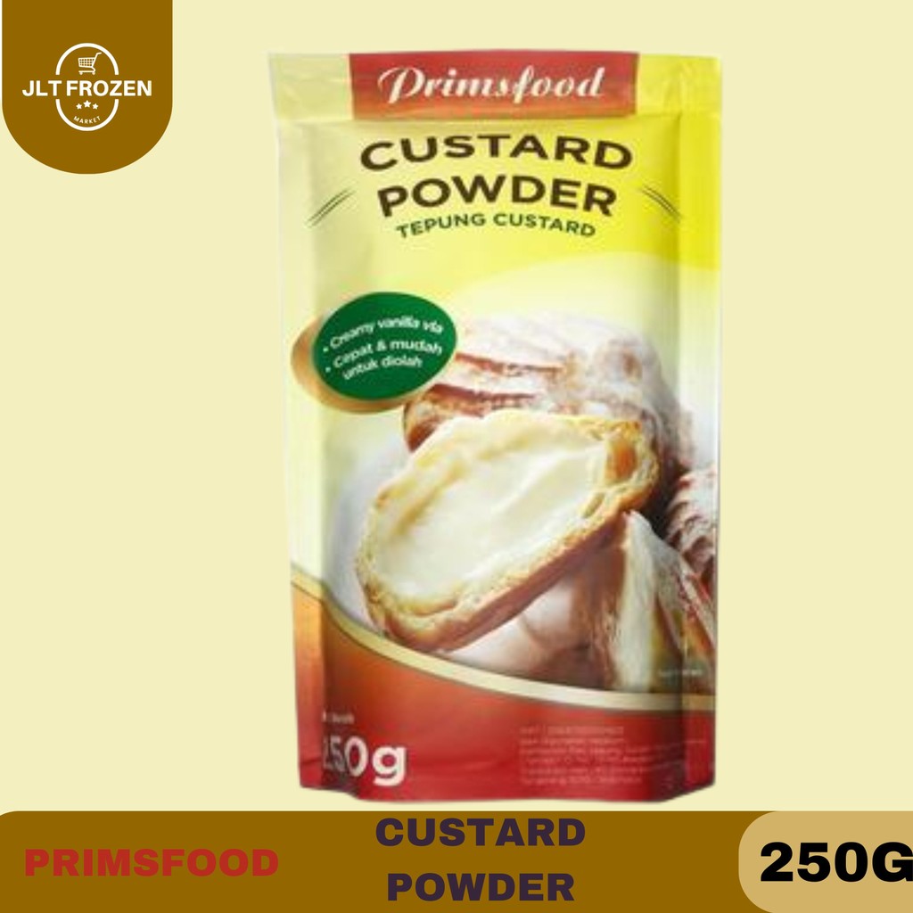 

Primsfood Custard Powder Kemasan 250g / Custard Powder / Tepung Custard