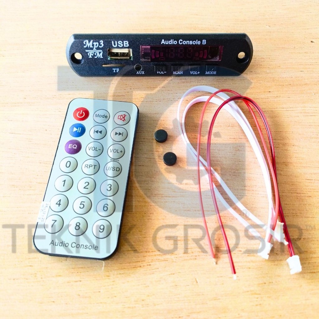 Bluetooth MP3 Console – Modul Pemutar Musik Praktis